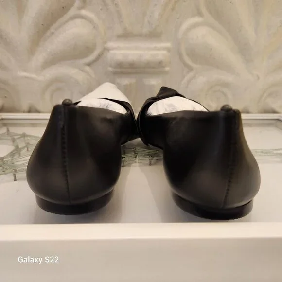 Vince Camuto Bowmel Flats. NIB. Black Napa. Size Various - Picture 6 of 10